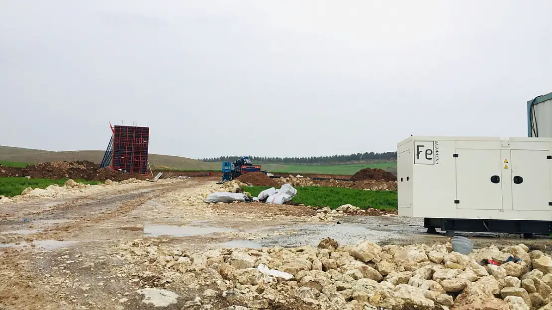 Kurtalan'da Silo İnşaatı