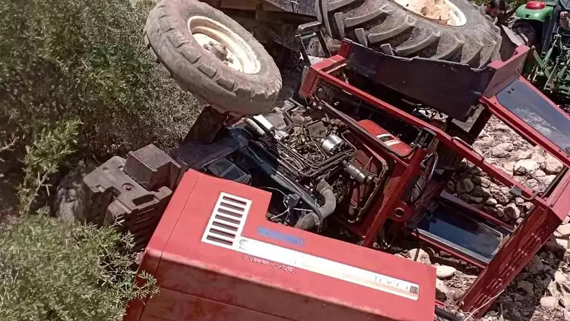 Kurtalan'da Traktör Kazası