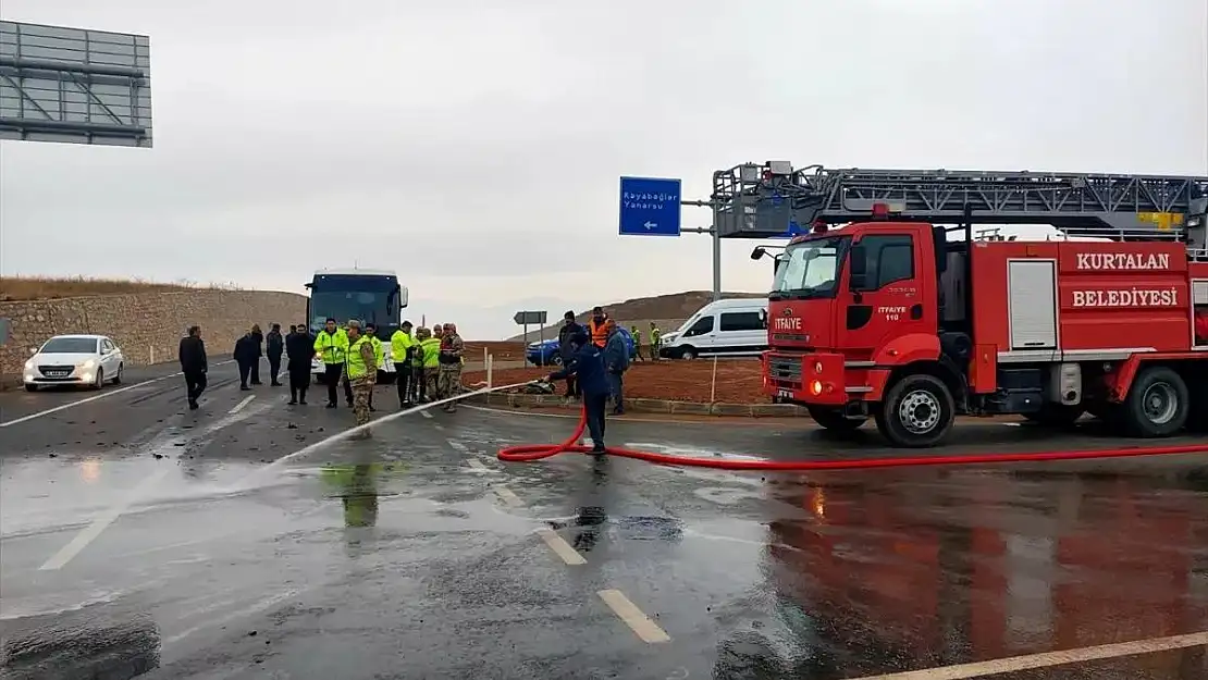 Kurtalan'da Zincirleme Trafik Kazası!