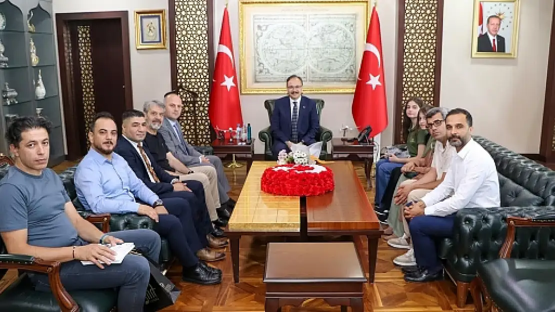 LGS Türkiye Birincisinden Vali Kızılkaya'ya Ziyaret