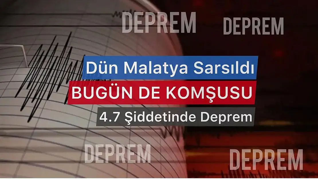 Malatya'dan Sonra, Sivas da Depremle Sarsıldı
