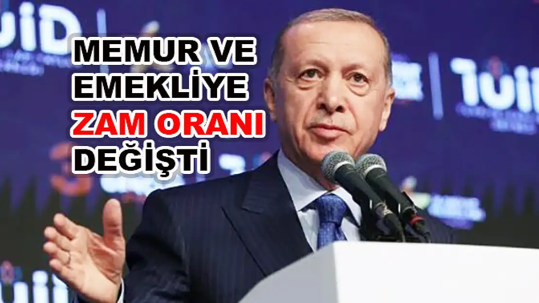 Memur ve Emeklilere Yapılacak Zam Oranı Değişti