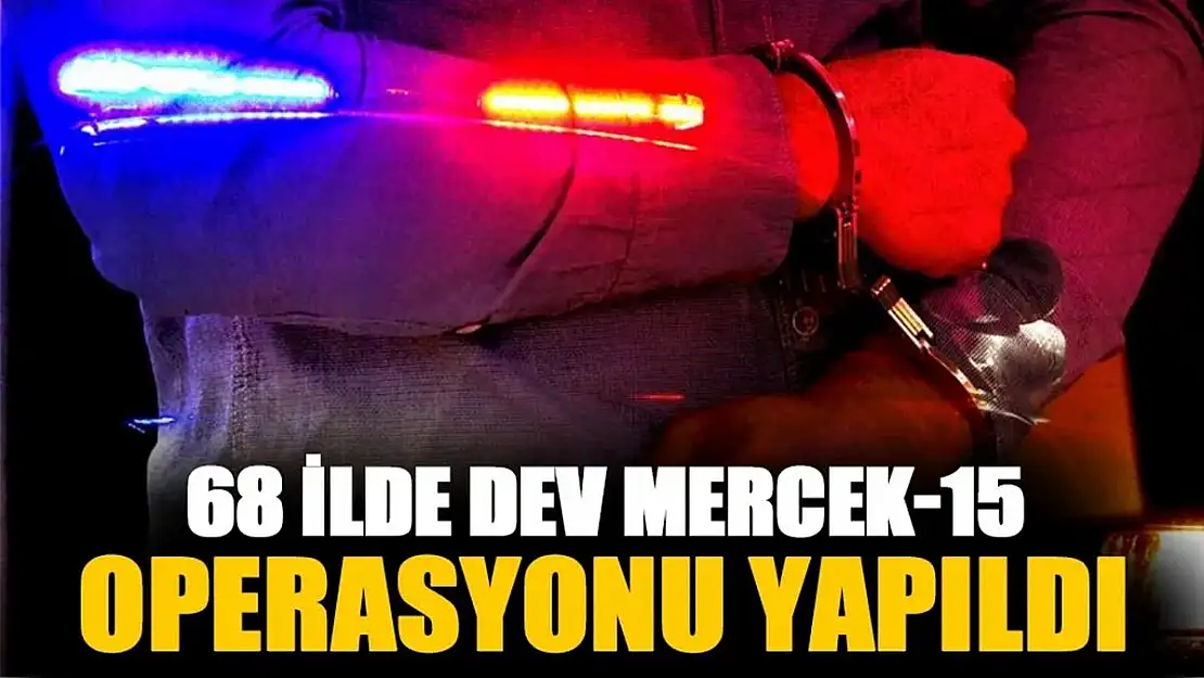Mercek-15 Operasyonunda  Aralarında Siirt'in de Bulunduğu 68 İlde  Ruhsatsız Silah Bulunduran ve Silah Kaçakçılığı Yapan 878 Kişi Hakkında İşlem Yapıldı