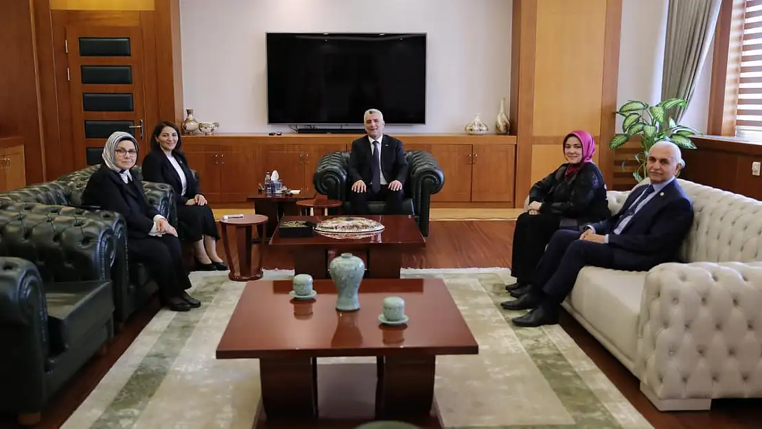 Mervan Gül'den Ticaret Bakanı Ömer Bolat'a Ziyaret
