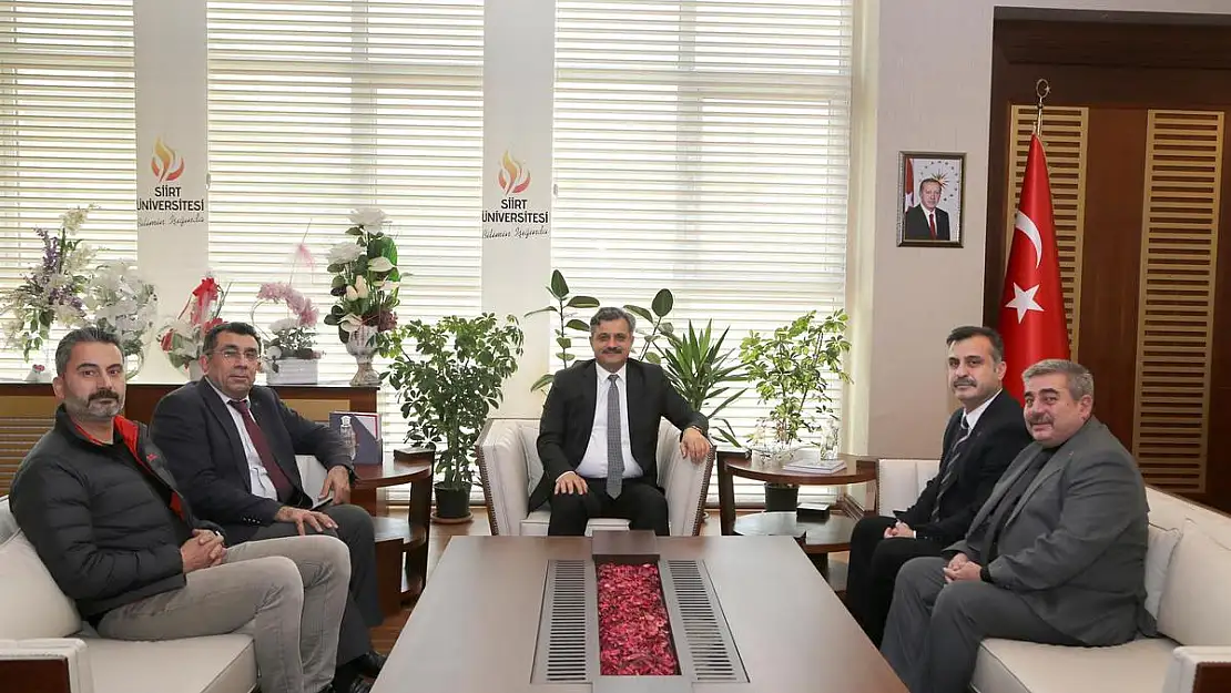MHP İl Başkan Yardımcısından Rektör Şındak'a Ziyaret