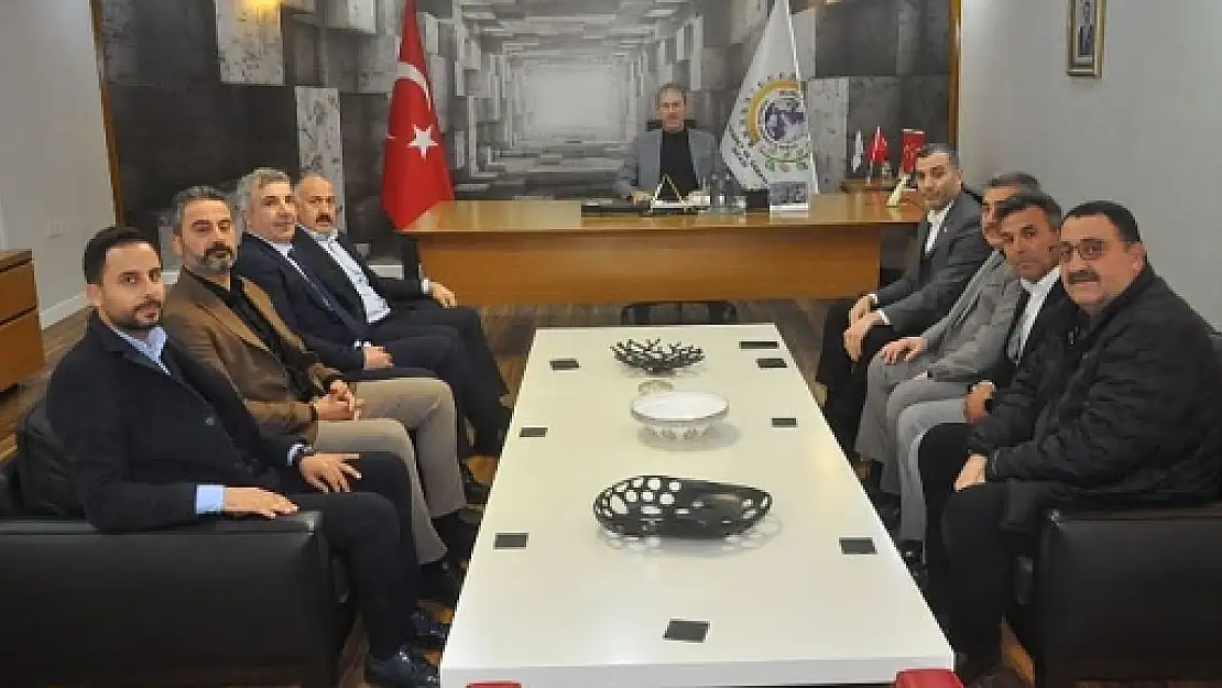 MHP İl Başkanı Tükenmez'den Siirt TSO'ya Ziyaret