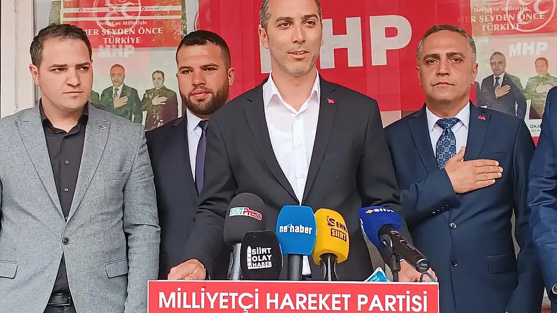 MHP Kurmaylarından Basın Toplantısı