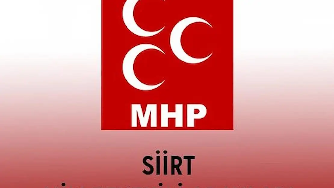 MHP SİİRT MİLLETVEKİLİ ADAYLARI BELLİ OLDU