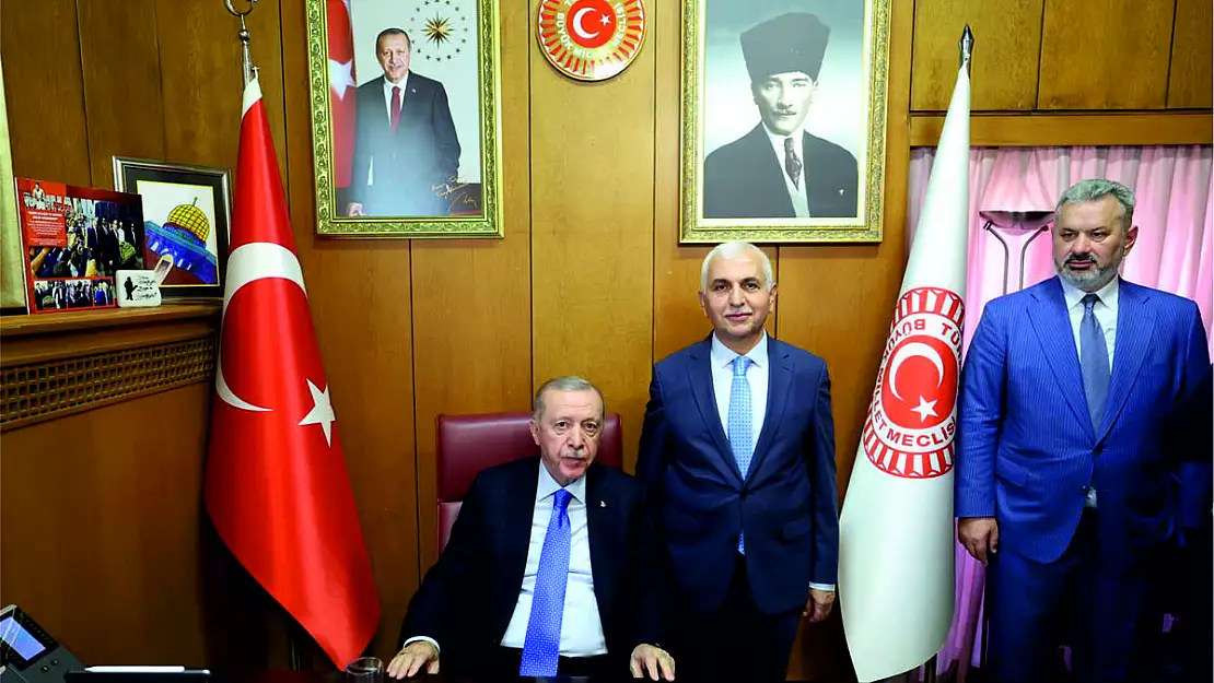 Milletvekilimiz Mervan Gül'den Cumhurbaşkanı Erdoğan'a Ziyaret