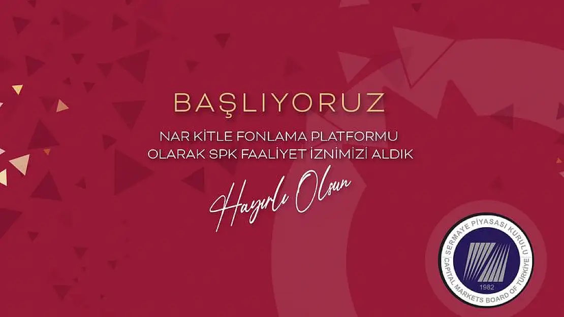 Nar Kitle Fonlama Platformu A.Ş. (Nar Fon) Faaliyete Başladı
