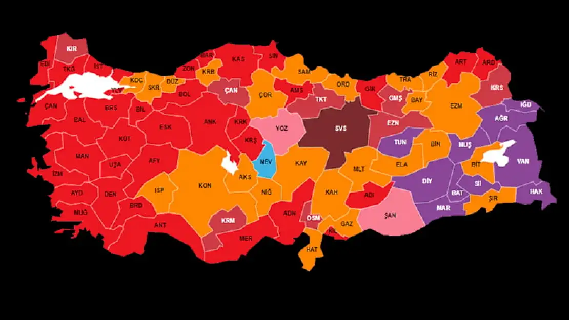 Nefes Kesen Yarışta Kıl Payı El Değiştiren İller