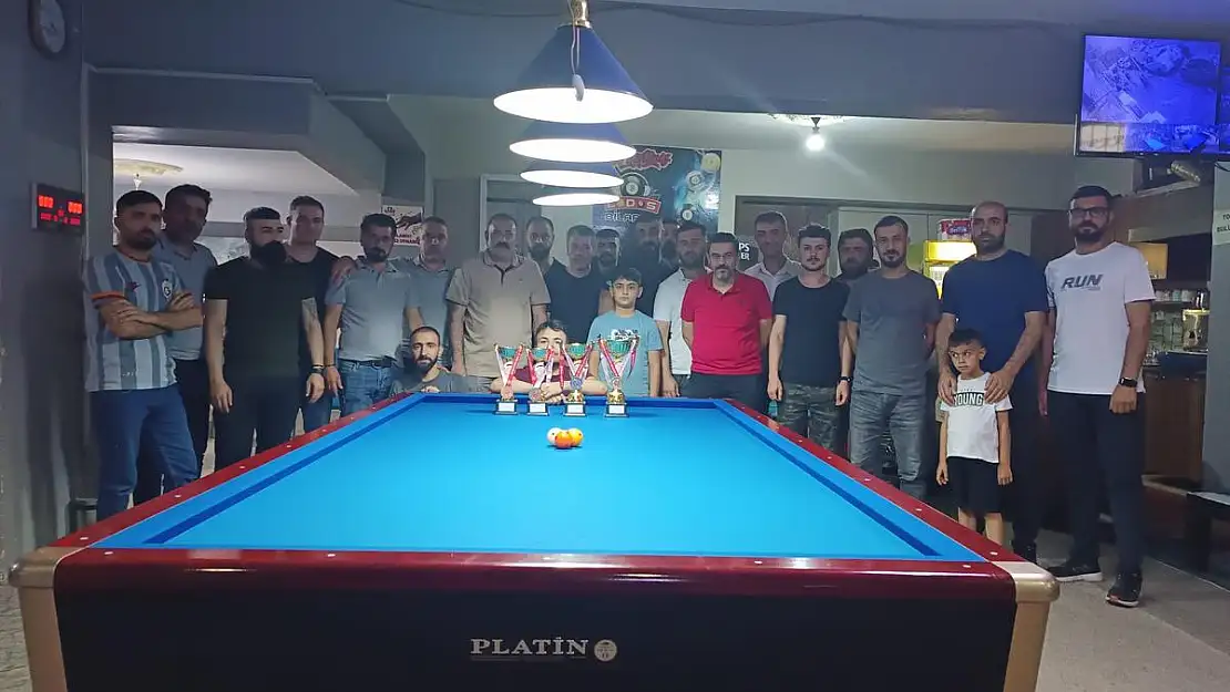 Ödüllü Bilardo Turnuvası Sona Erdi