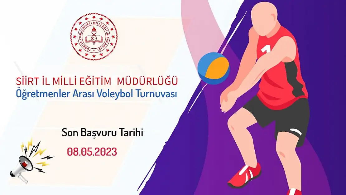 ÖĞRETMENLER ARASI  VOLEYBOL TURNUVASI BAŞLIYOR