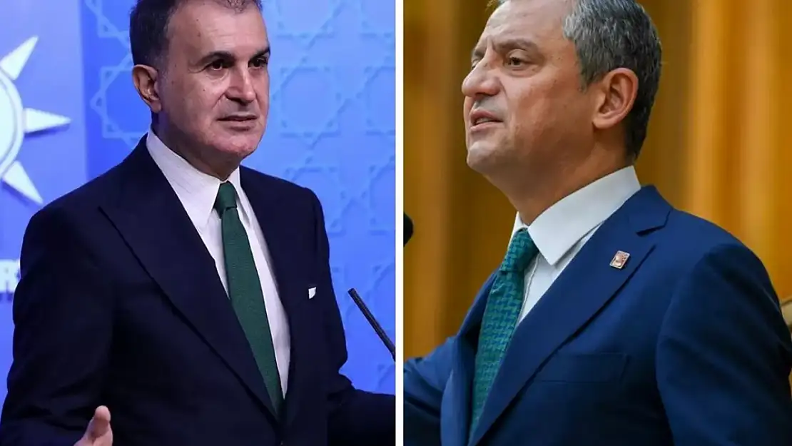Ömer Çelik'ten Özel'in sözlerine sert yanıt: Demokratik alanı tehdit eden sözleri yok hükmündedir