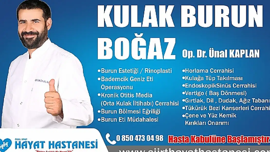 Op. Dr. Ünal Kaplan Başarılı Ameliyatlarıyla Göz Dolduruyor