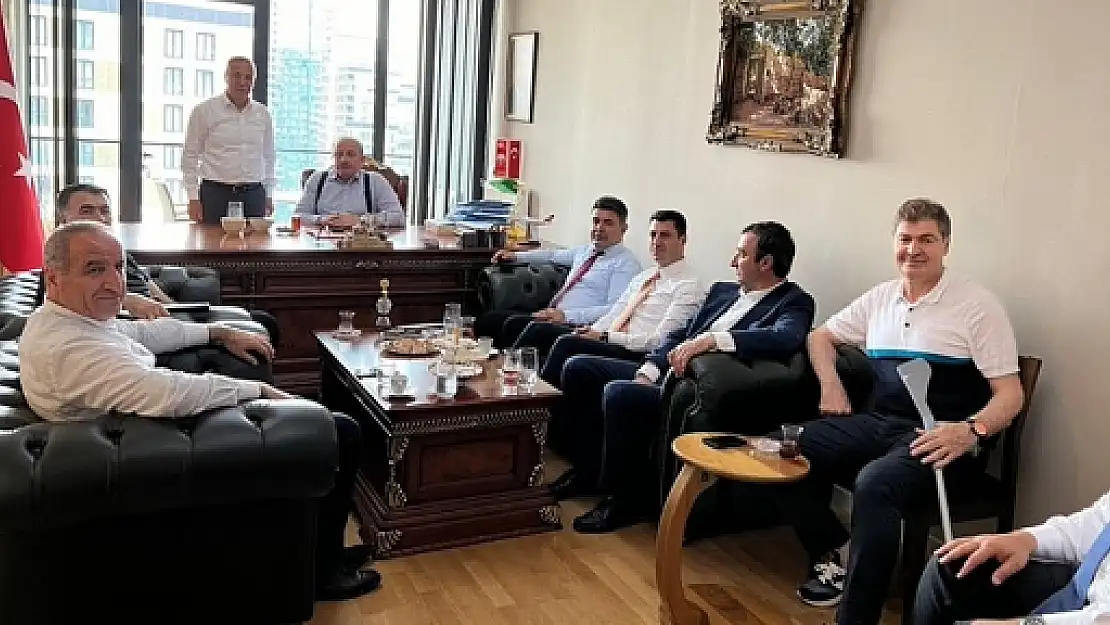Ören, Prof.Dr. Mustafa Şentop'u Ağırladı