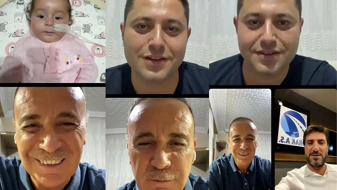 ÖREN, SMA HASTASI EFLİN LİNA BEBEĞE CANLI YAYINDA 425 BİN TL BAĞIŞ TOPLADI