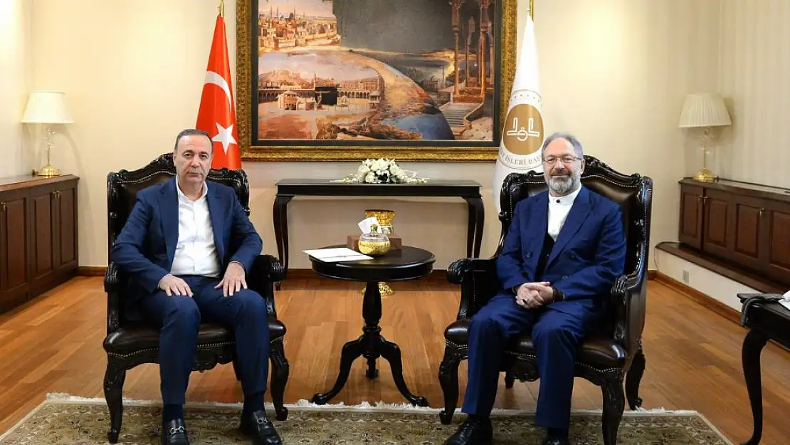 Ören'den Prof.Dr.Erbaş'a Ziyaret