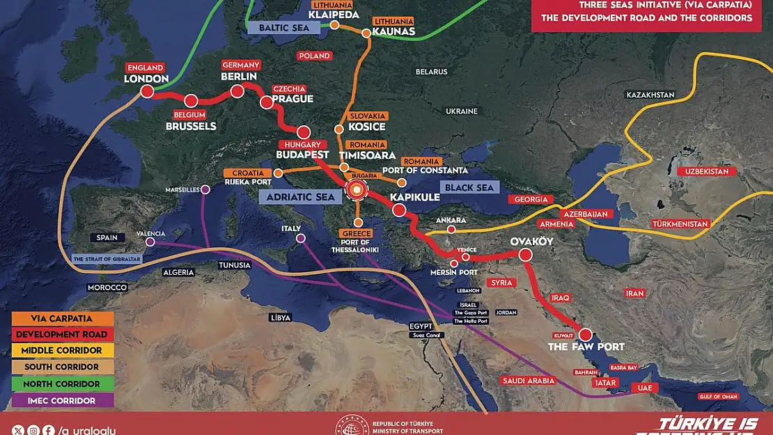 Orta Koridor ve Kalkınma Yolunu Güçlendirecek Proje: Via Carpatia