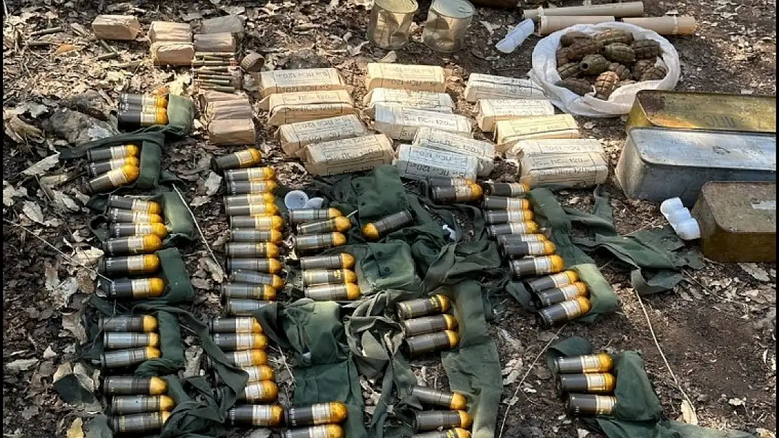 Pençe Kilit Operasyonunda Çok Sayıda Silah Ve Mühimmat Ele Geçirildi