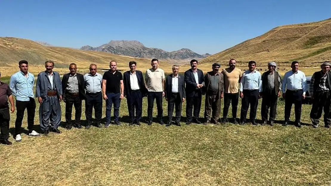 Pervari İlçe Kaymakamı, Göçerlerin Taleplerini Dinledi