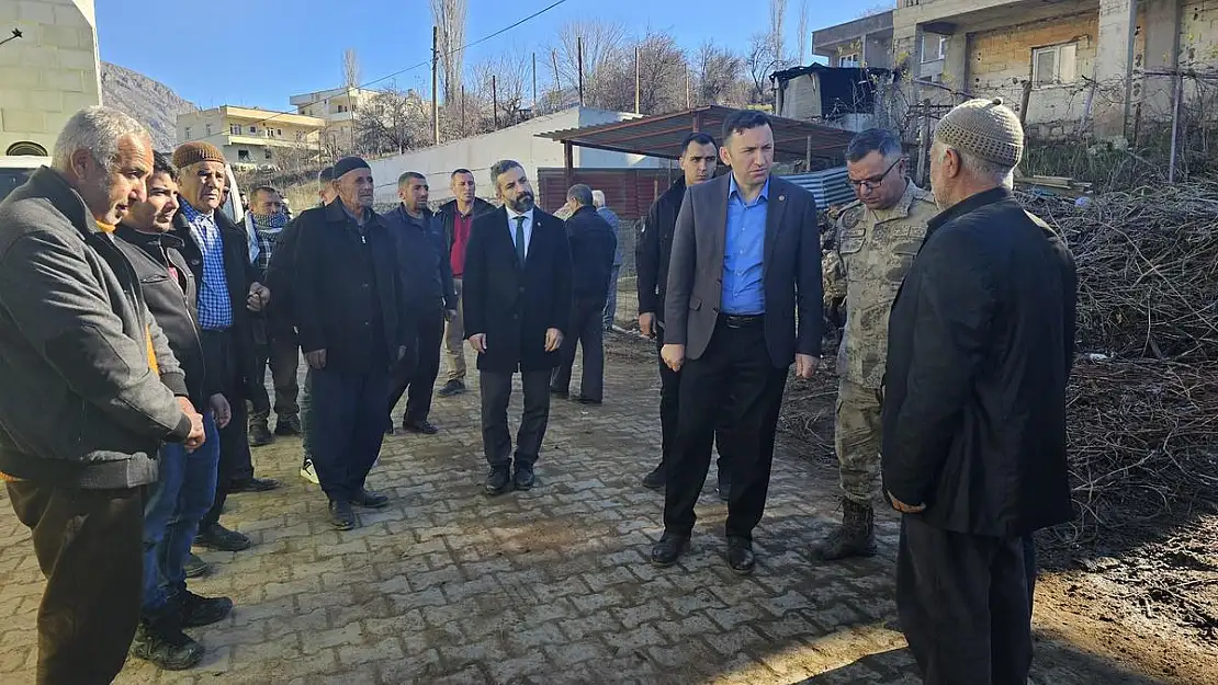 Pervari Kaymakamının Köy Ziyaretleri