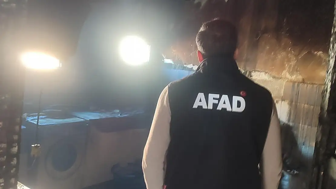 Pervari'deki Ev Yangını İçin AFAD Harekete Geçti