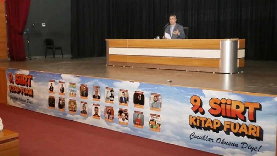 Prof. Dr. Adnan Memduhoğlu, Siirt Kitap Fuarında Kitapseverlerle Buluştu