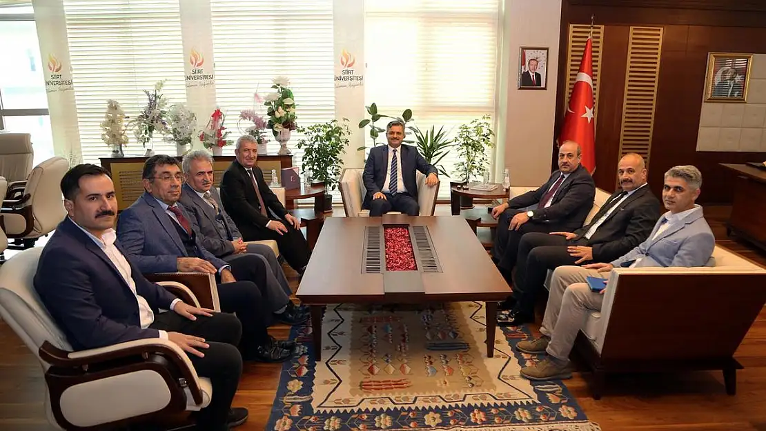 Rektör Prof.Dr.Şındak'a Hayırlı Olsun Ziyareti