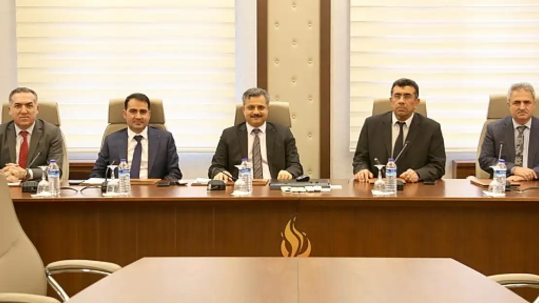 Rektör Şındak, GAP Bölge Başkanı Maral'ı Ağırladı