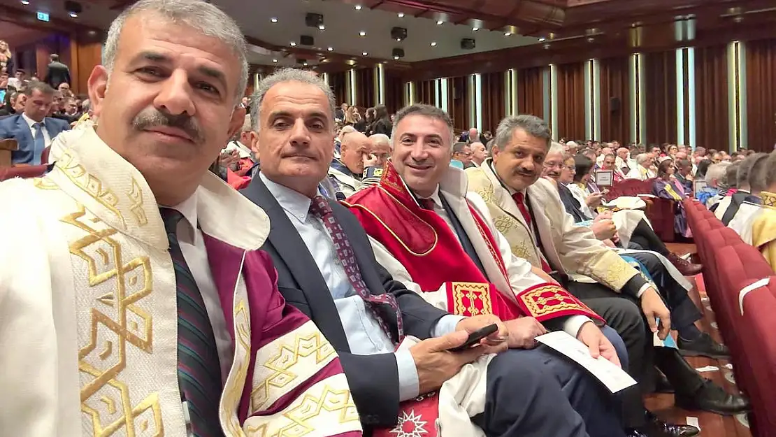 Rektör Şındak, Yükseköğretim Kurulu Akademik Yılı Açılış Töreni'ne Katıldı