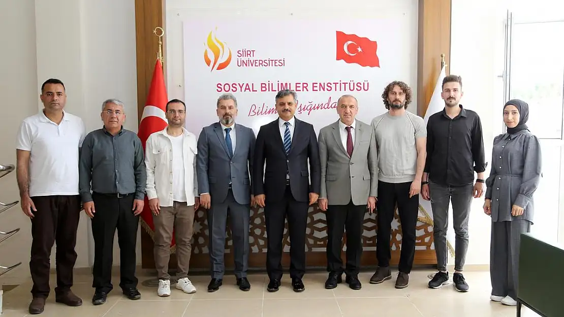 Rektör Şındak'tan Enstitülere Brifing Ziyareti