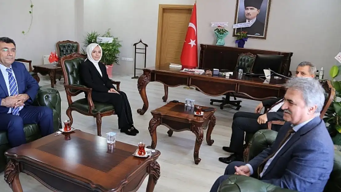 Rektör Şındak'tan Nezaket Ziyaretleri
