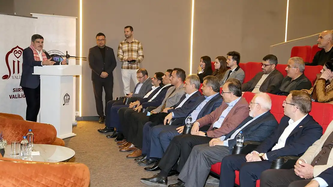 Rektörümüz Prof. Dr. Nihat Şındak Akademisyen, Yazar ve Eski Siirt Milletvekili Prof. Dr. Yasin Aktay'ın Söyleşisine Katıldı