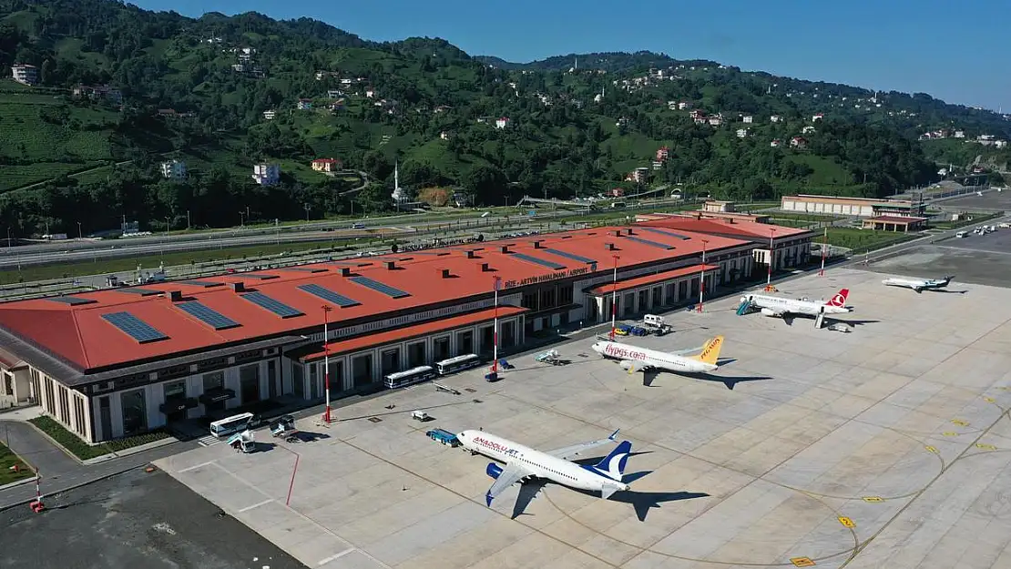 Rize-Atrvin Havalimanına 2 Yeni Frekans