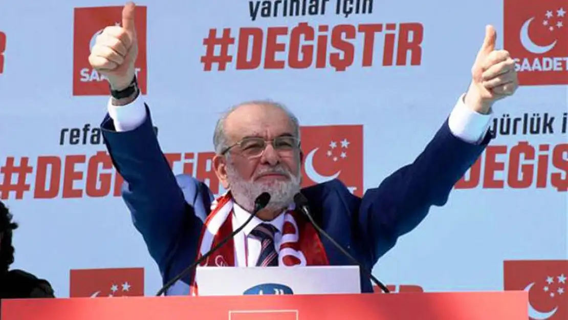 SAADET PARTİSİ GENEL BAŞKANI TEMEL KARAMOLLAOĞLU CUMA GÜNÜ ŞEHRİMİZE GELECEK