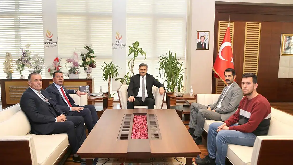 Şehit Gazi Sen'den SİÜ'ye Ziyaret