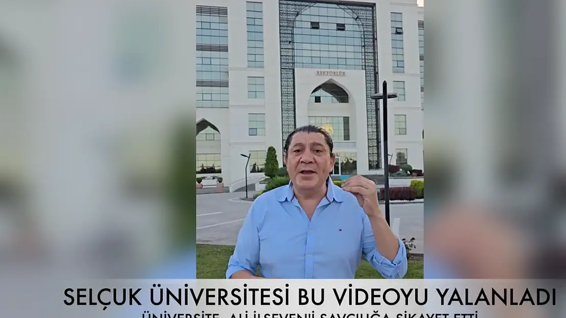 Selçuk Üniversitesi, Lise Diplomalı Sözde Profesörü Savcılığa Verdi 