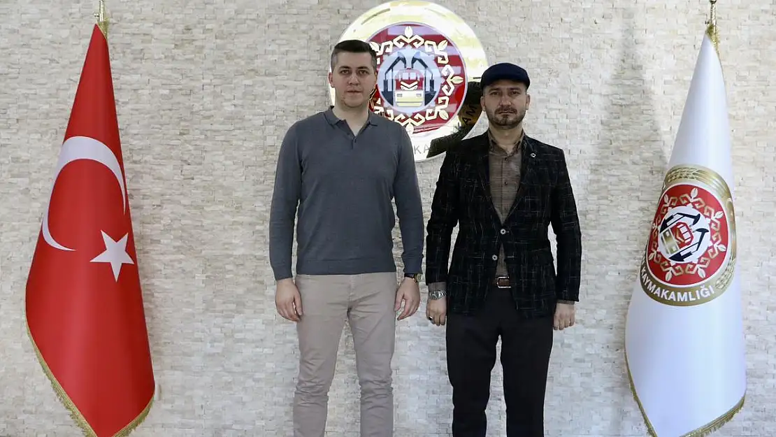 Şengül'den Kaymakam/Belediye Başkan V. Serin'e Ziyaret