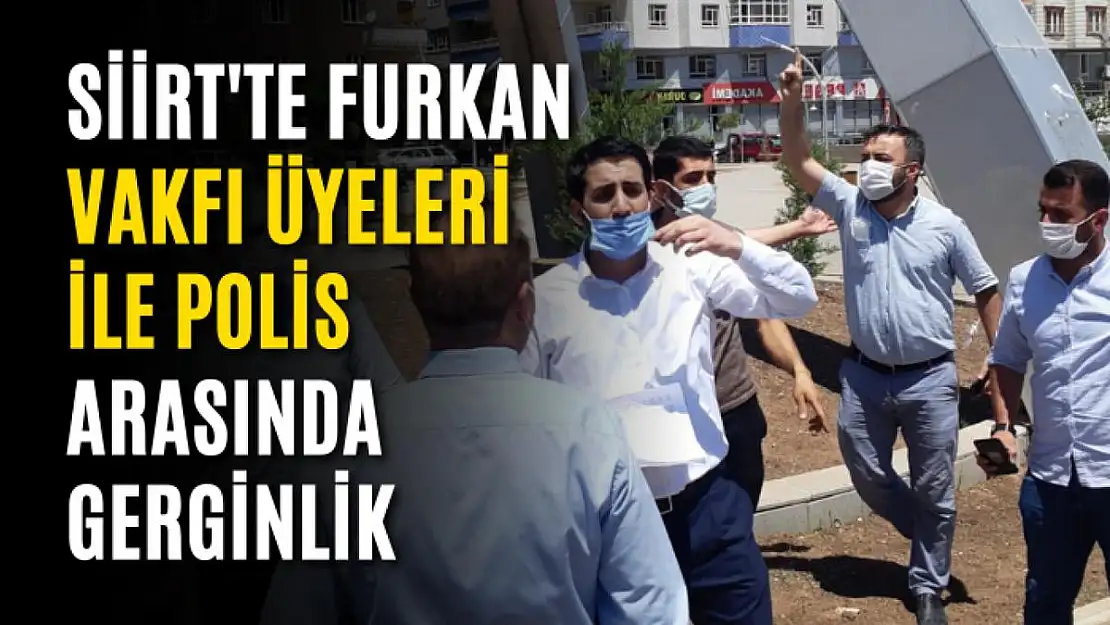 Serbest Bırakılan Furkan Vakfı Üyeleri İle Polis Arasında Gerginlik