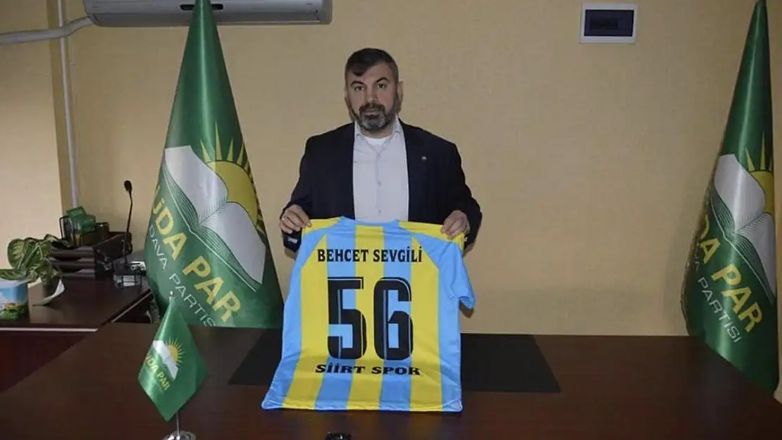 Sevgili, Siirt Belediye Başkan Aday Adayı Oldu