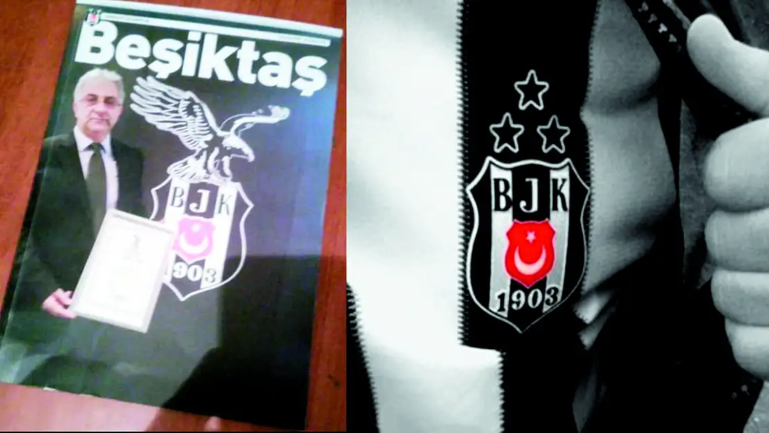 SEVİNÇ'E BEŞİKTAŞ KULÜBÜNÜN DERGİ KAPAĞINDA YER VERİLDİ
