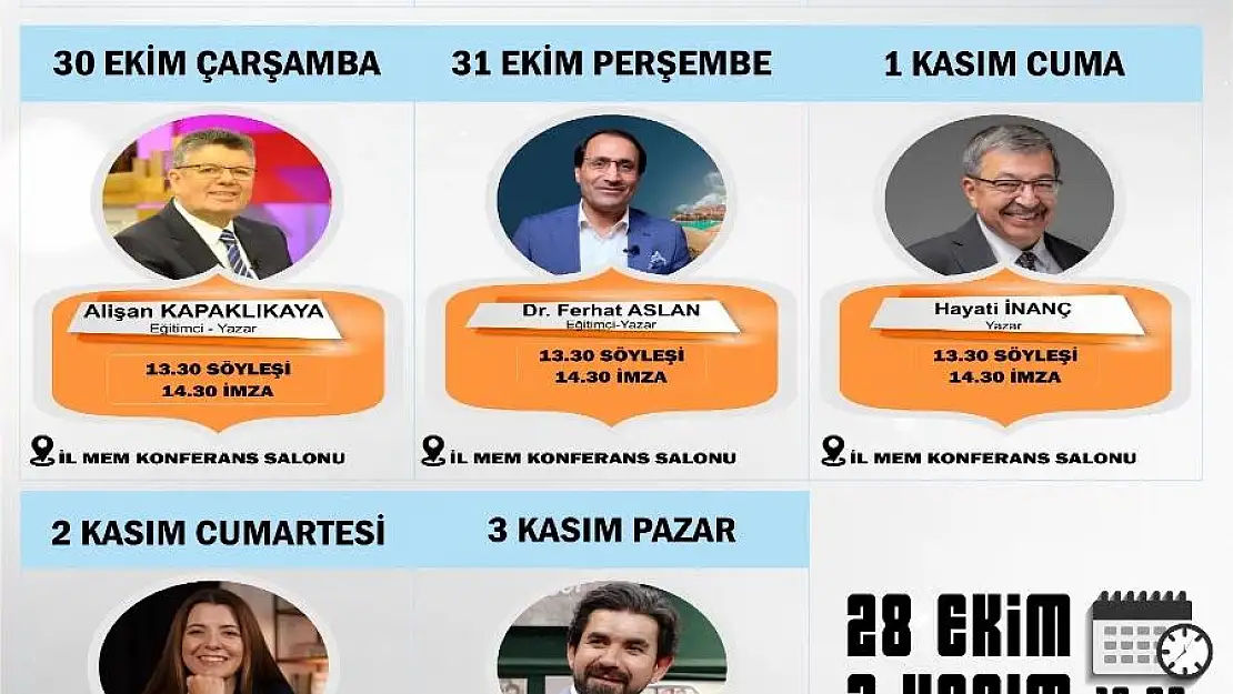 Siirt 10. Geleneksel Kitap Fuarına Davet