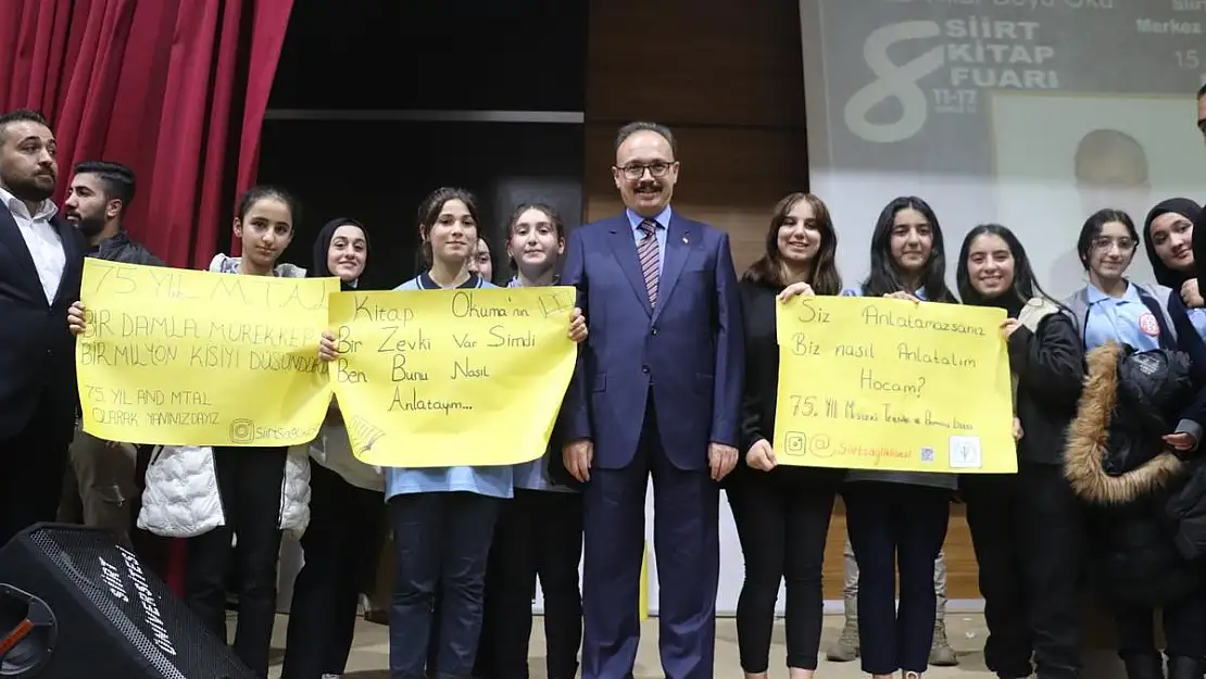 Siirt 8. Geleneksel Kitap Fuarı Sona Erdi