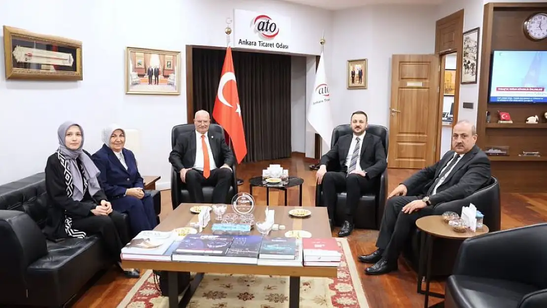 Siirt AK Parti Heyetinden ATO Başkanı Baran'a Ziyaret