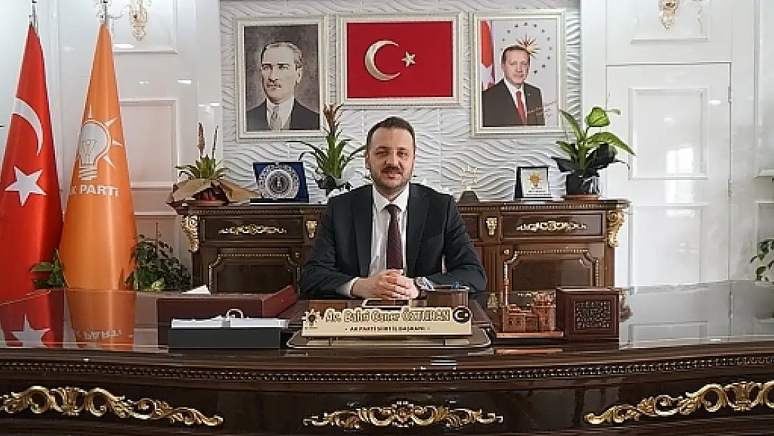 Siirt AK Parti İl Başkanı Av.Özturan'ın 19 Mayıs Mesajı 