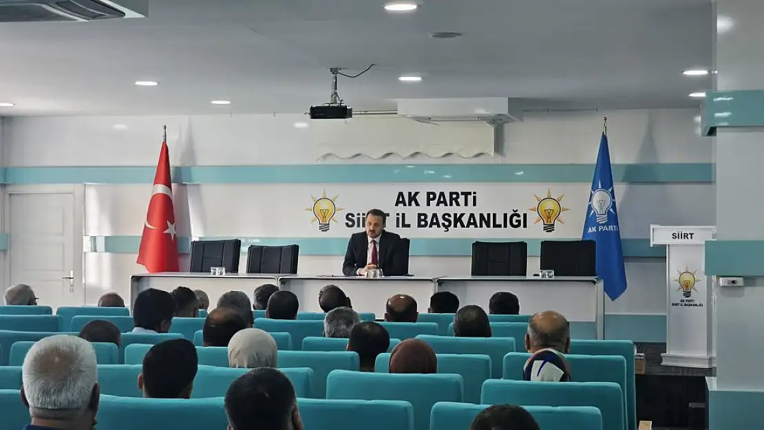 Siirt AK Parti İl Teşkilatı, Yürütme Kurulu Belli Oldu