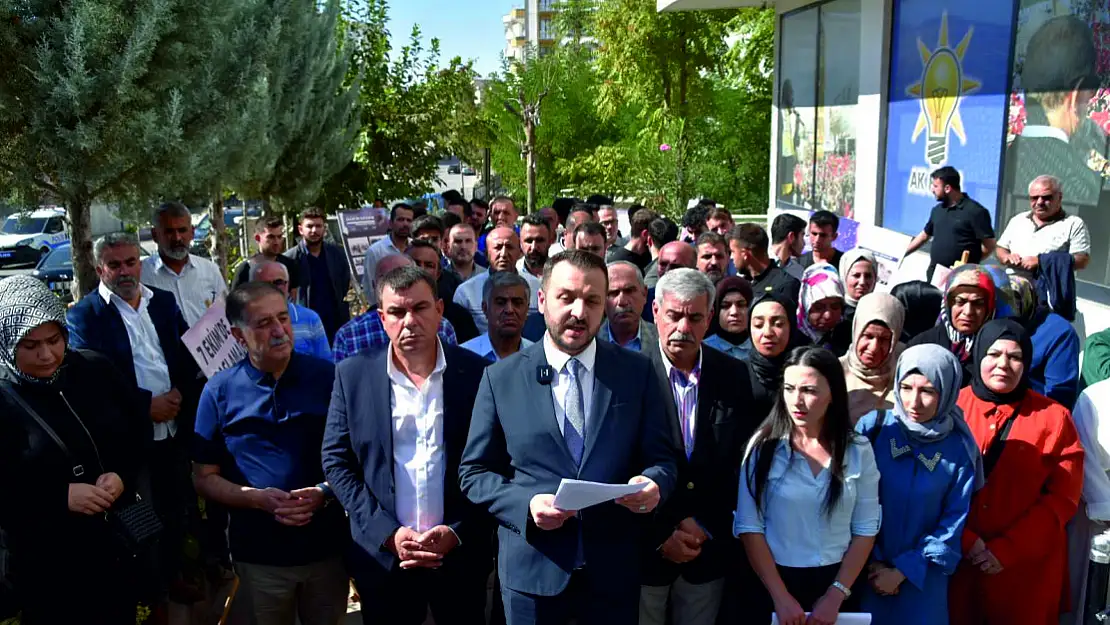 Siirt AK Parti İnsan Hakları Başkanlığı Basın Açıklaması