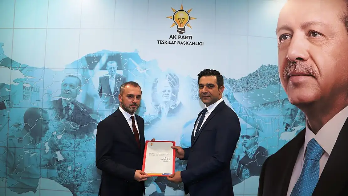 SİİRT AK PARTİ'DE YENİ BAŞKAN EKREM OLĞAÇ