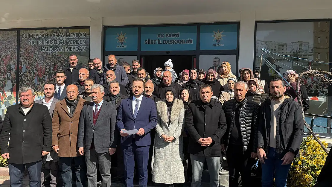 Siirt AK Parti'den 28 Şubat Açıklaması (Videolu)